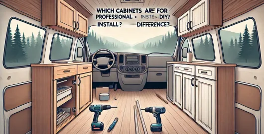 Which Cabinets Are for Professional Install and DIY Know the Difference