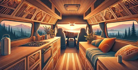 soulful cabinets for your van life